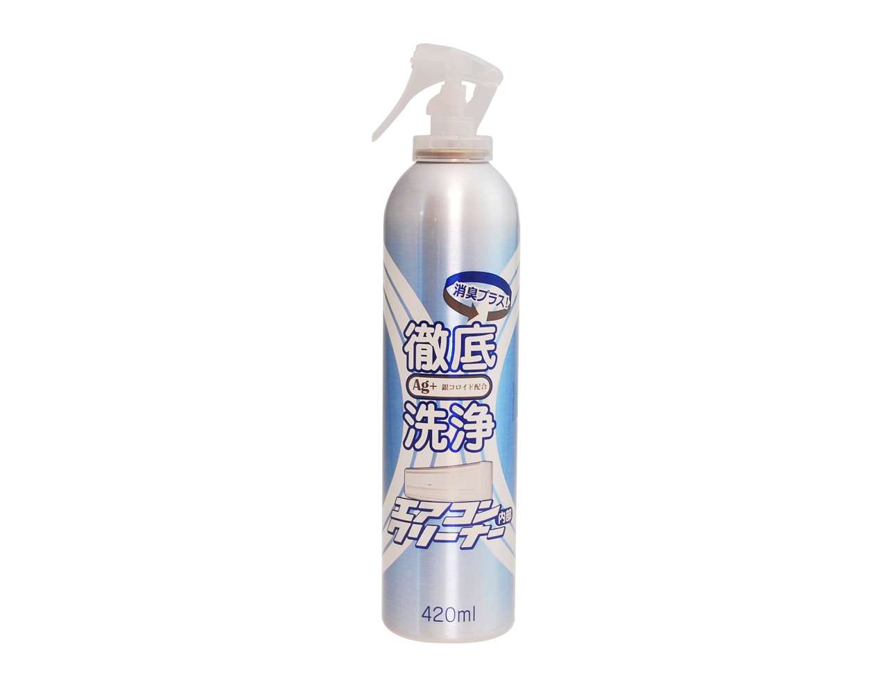 エアコンクリーナーAg消臭プラス 420mLの商品画像